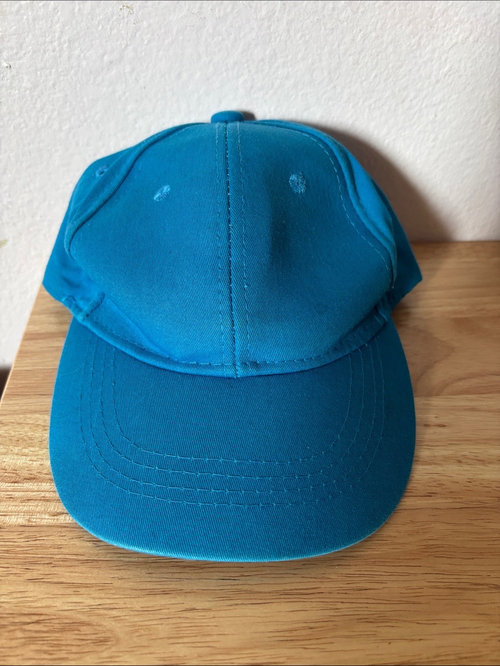 Boys Teal Blue Baseball Cap, Size M